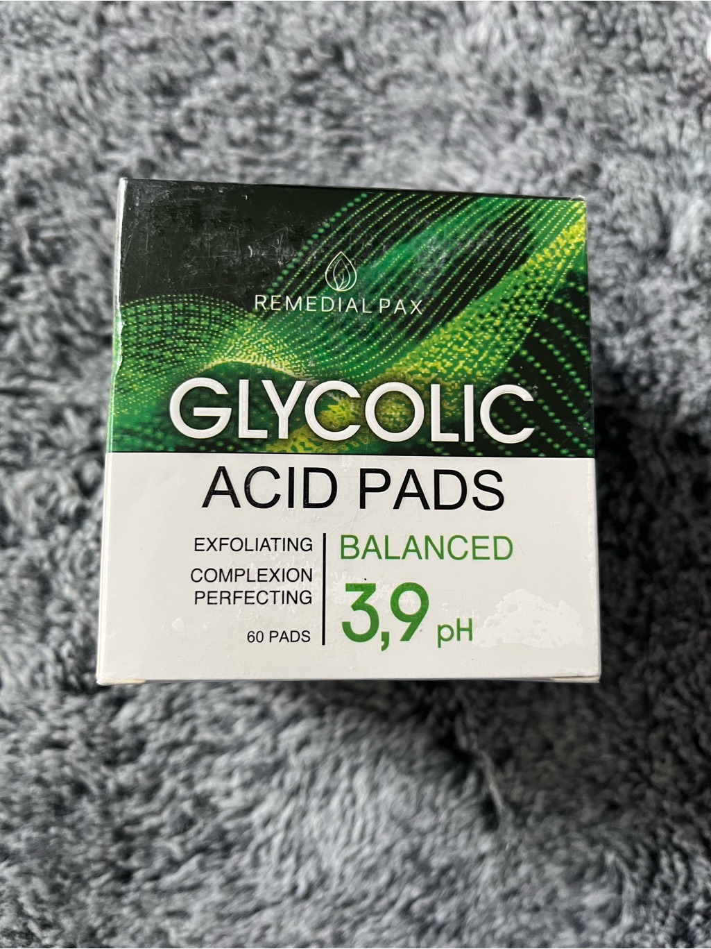 Glycolic Acid Pads  GreenWhite